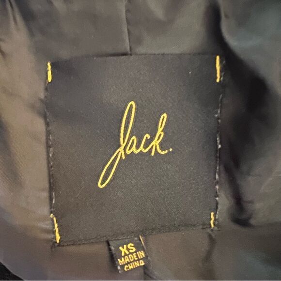 Jack Jacket Coat Azteca Black Gray Size XS - Picture 9 of 10